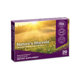 SKU1160 Nature's Marvels Pancreas - Box Front