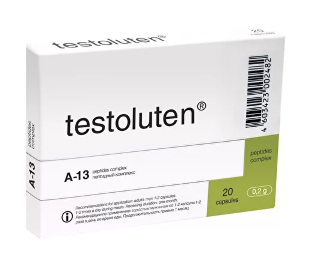 Testes peptide (Testoluten®)